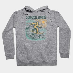 Squatch Surfin' This Shaggy Summer Hoodie